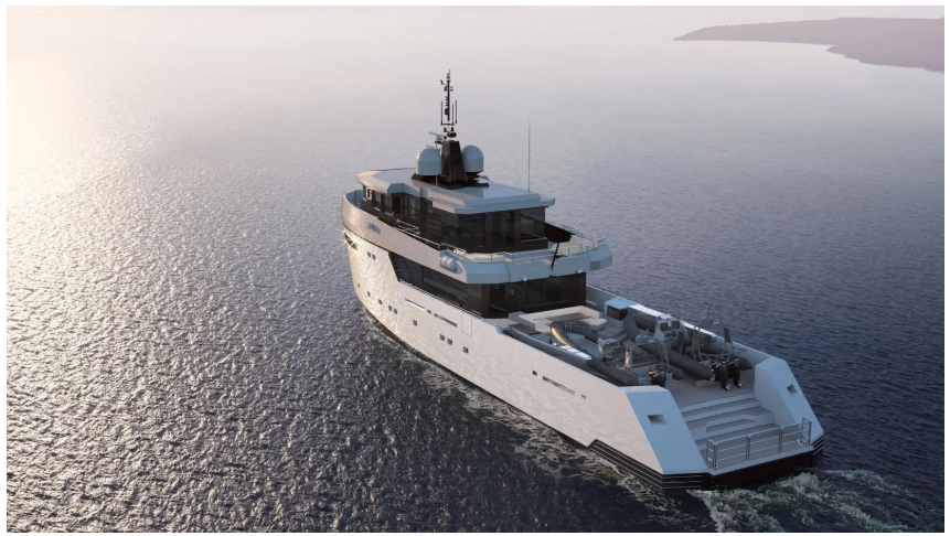 Project Fox: Further details of 35m Pendennis explorer revealed