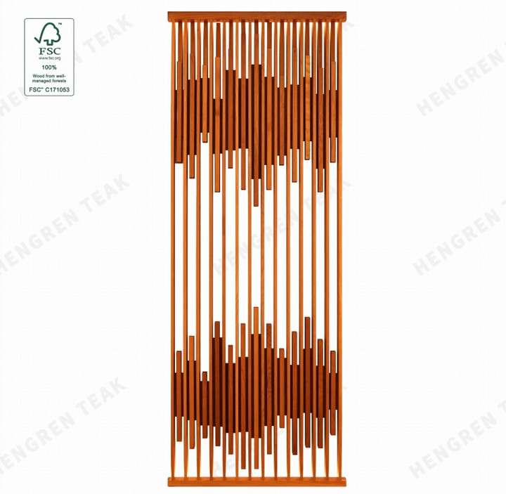 Teak screen