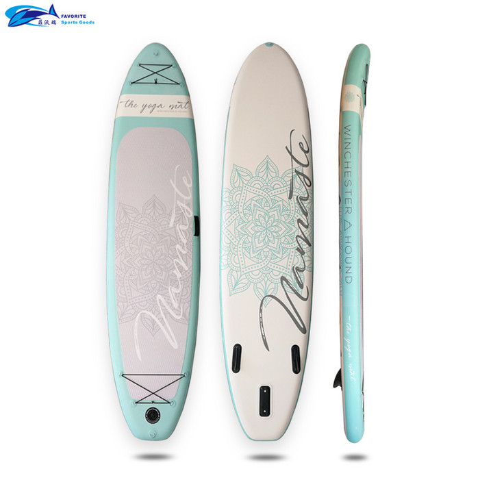 Water yoga inflatable board