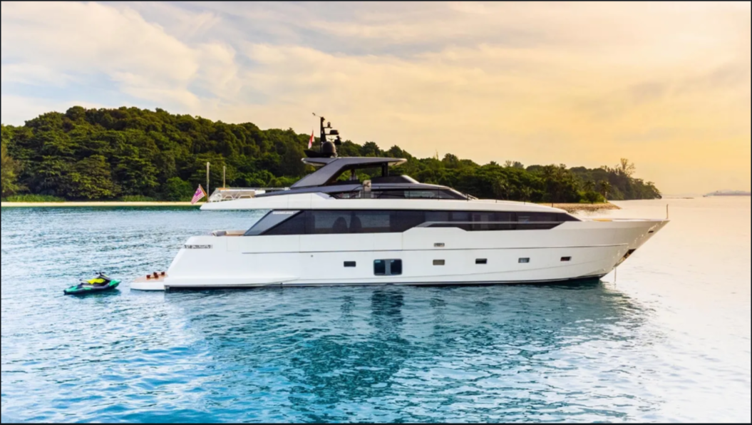 Sanlorenzo SL96A motor yacht listed for sale