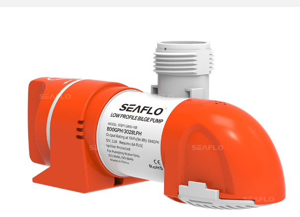 SEAFLO 14B series horizontal time sensing automatic submersible pump