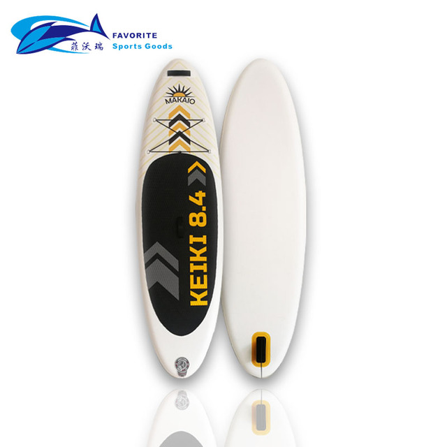 Inflatable paddle board training for children