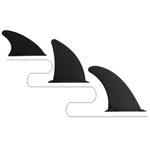 Favorite Favori SUP paddle board plug-in removable large fin competition paddling surfboard tail fin