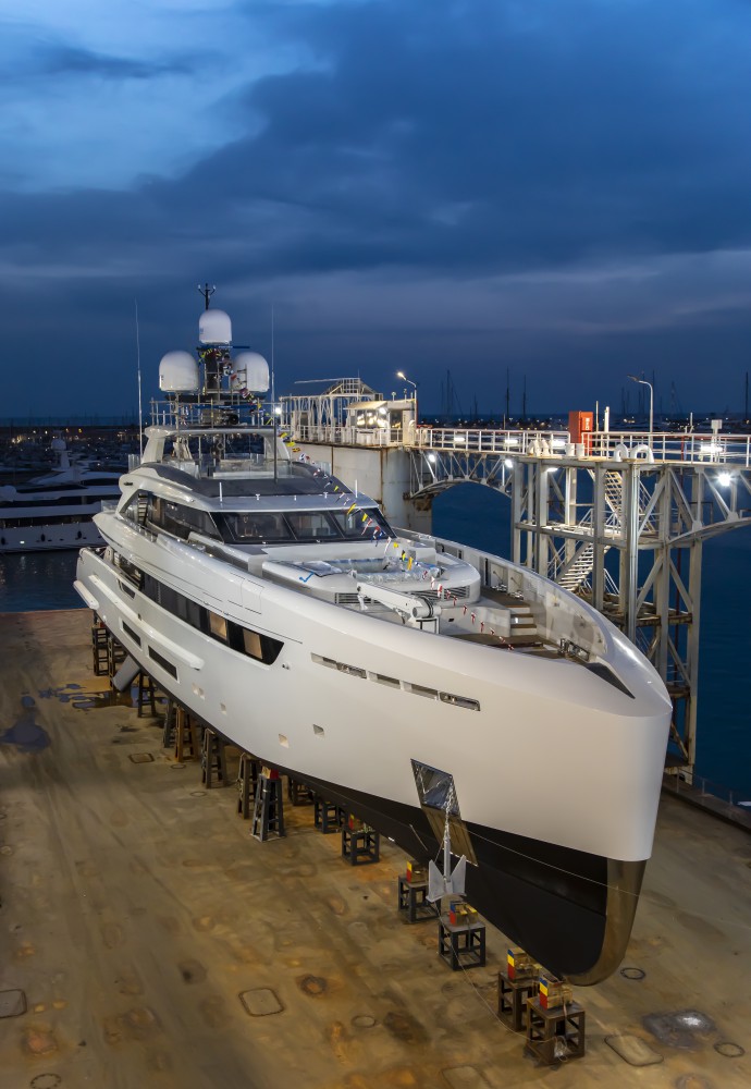 Tankoa Yachts launch 4th hull of its 50m hybrid series