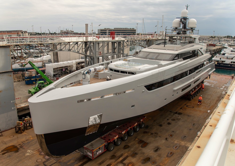 Tankoa Yachts launch 4th hull of its 50m hybrid series