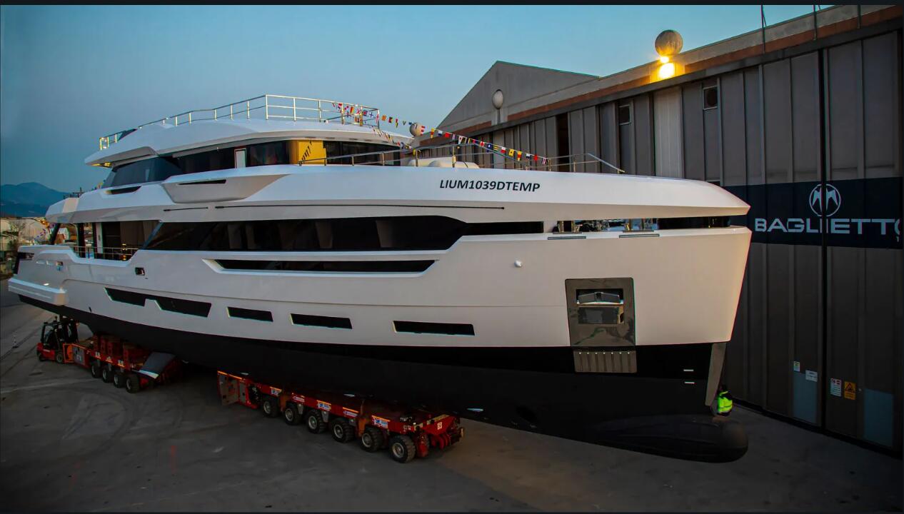 Baglietto launches first 41m DOM 133