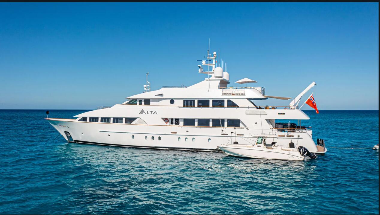 44m motor yacht Alta emerges from 161-day refit