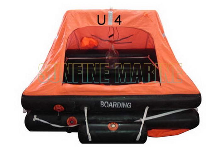 Yacht Throw-over Inflatable life rafts 4,6,8 person