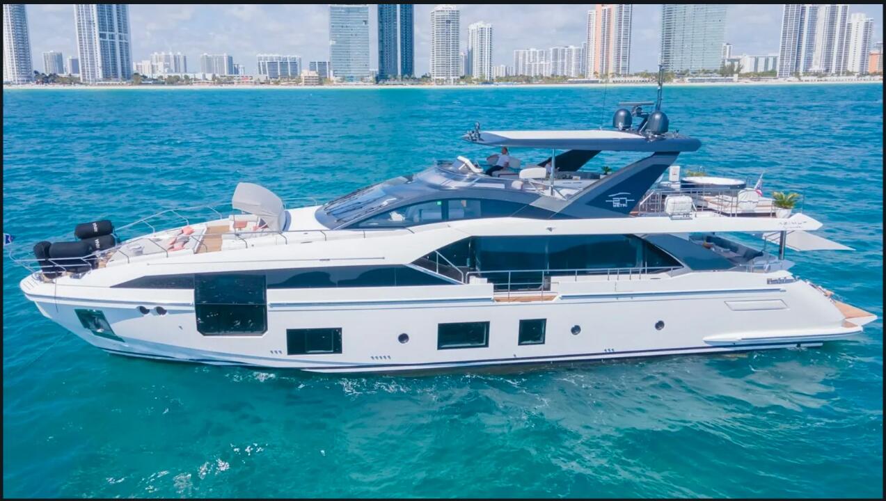 Azimut motor yacht Rina listed for sale