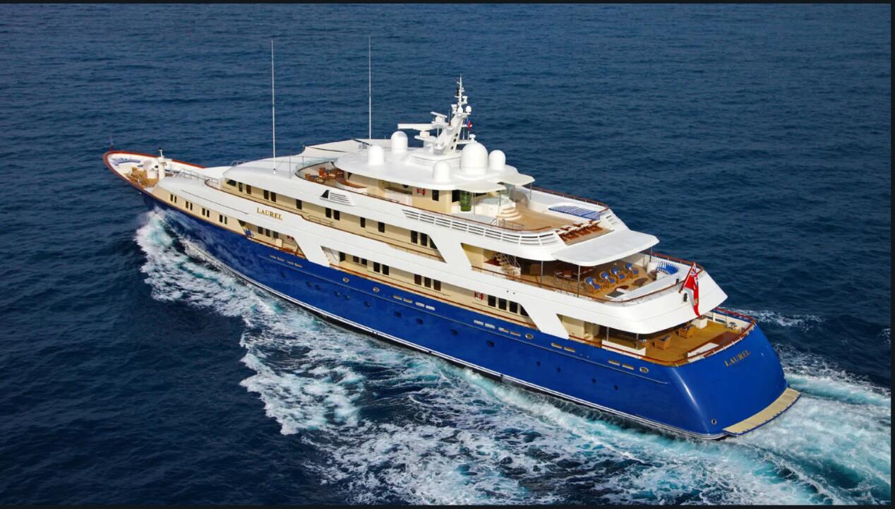 73m Delta Marine motor yacht Laurel listed for sale