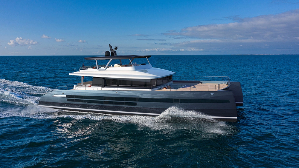 This New 263-Foot Hybrid Superyacht Has a 2,100-Square-Foot Beach Club