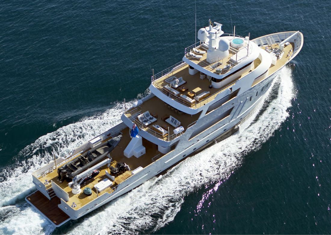 Nauta reveals details of 51m refit