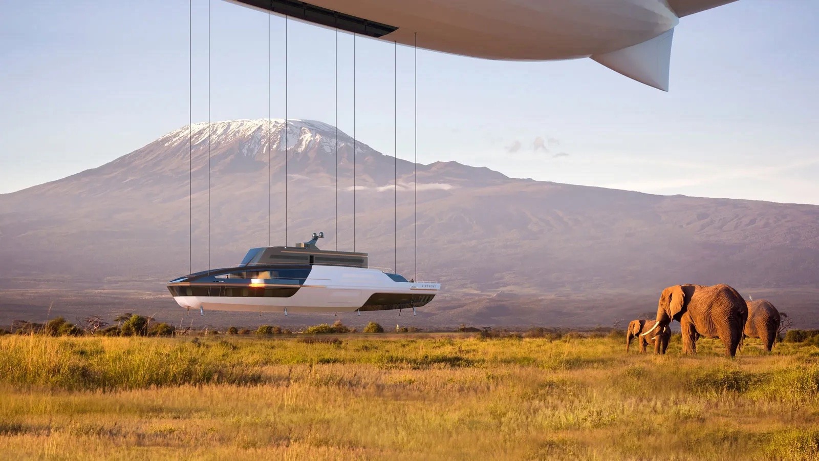 60m Airship-yacht Concept Revealed by AirYacht