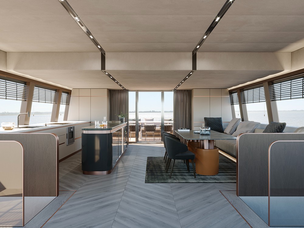 New Hybrid Model Silent VisionF 82 Revealed by Silent-Yachts and VisionF Yachts