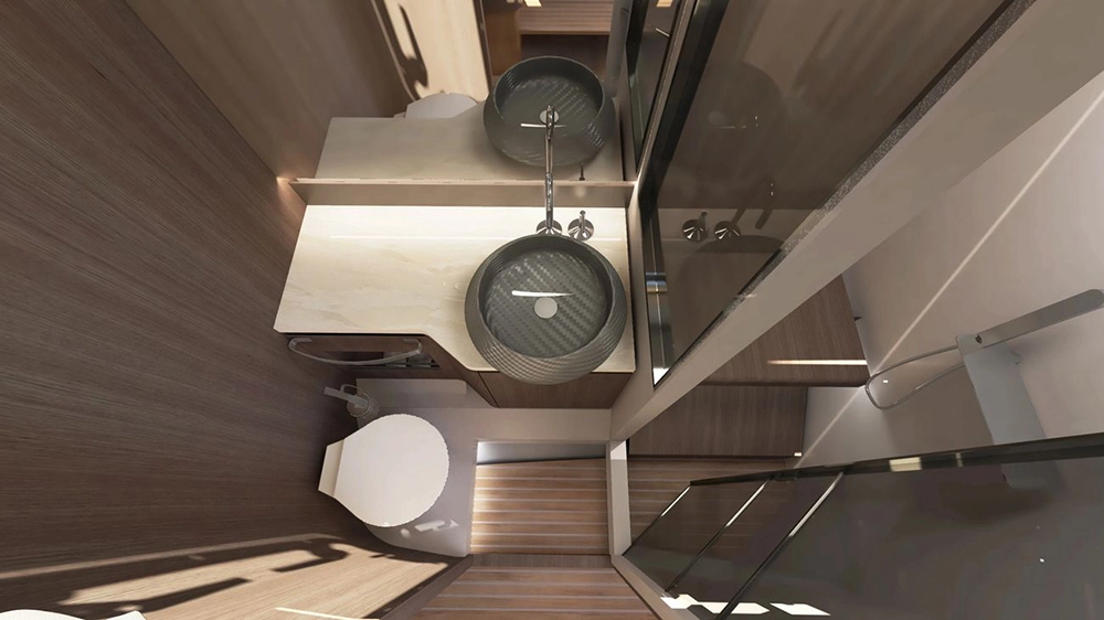 This Lightweight 45-Foot ‘Pocket Superyacht’ Is a Luxurious, Solar-Powered Speed Machine