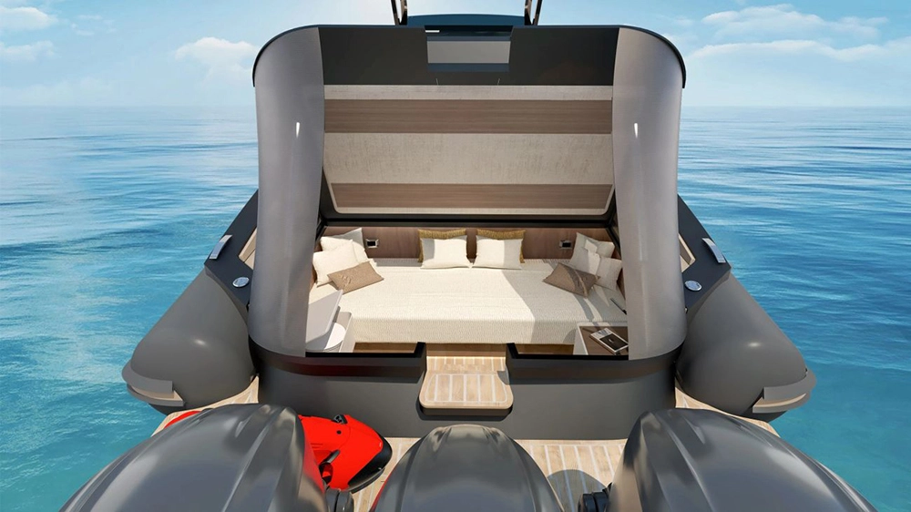 This Lightweight 45-Foot ‘Pocket Superyacht’ Is a Luxurious, Solar-Powered Speed Machine