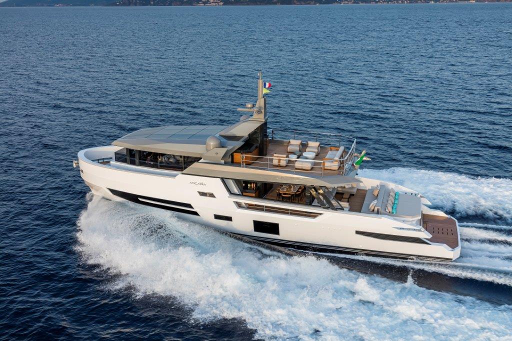 Arcadia Yachts Sherpa 80 XL to Debut at the Venice Boat Show