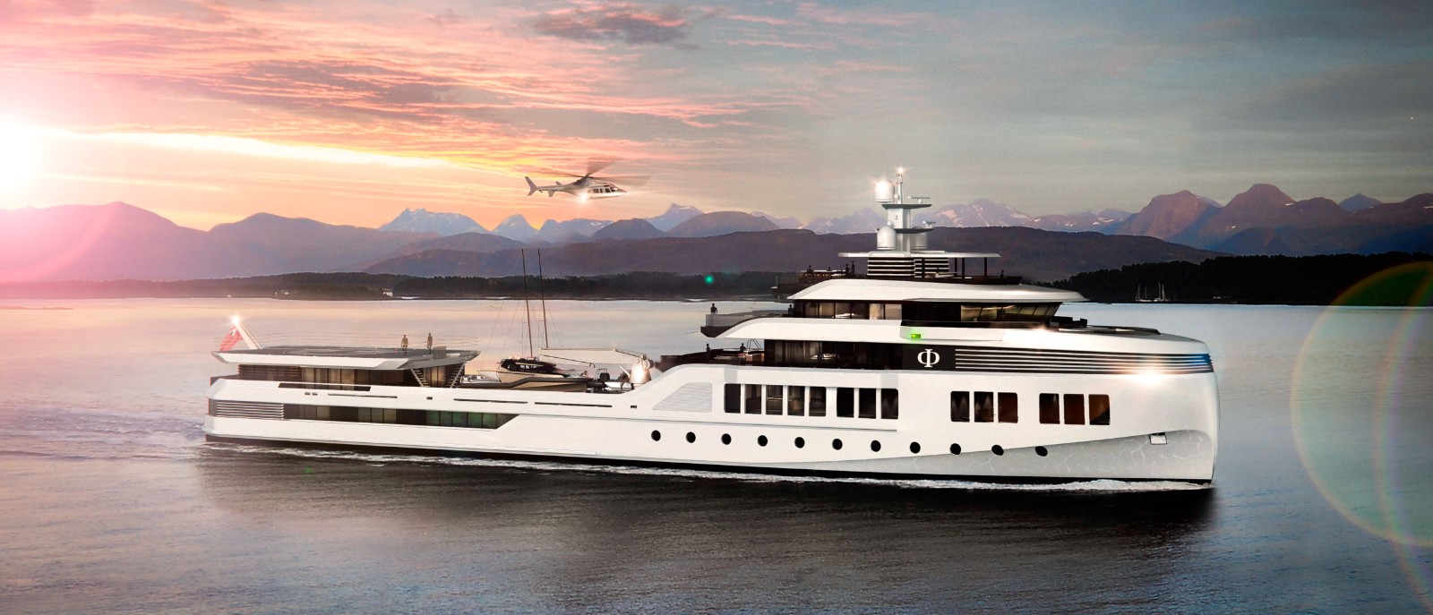 88m Eco-concept Utopia at Sea Revealed by Vripack