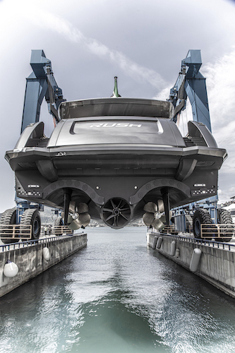 Baglietto launches 41.7m planing yacht Rush