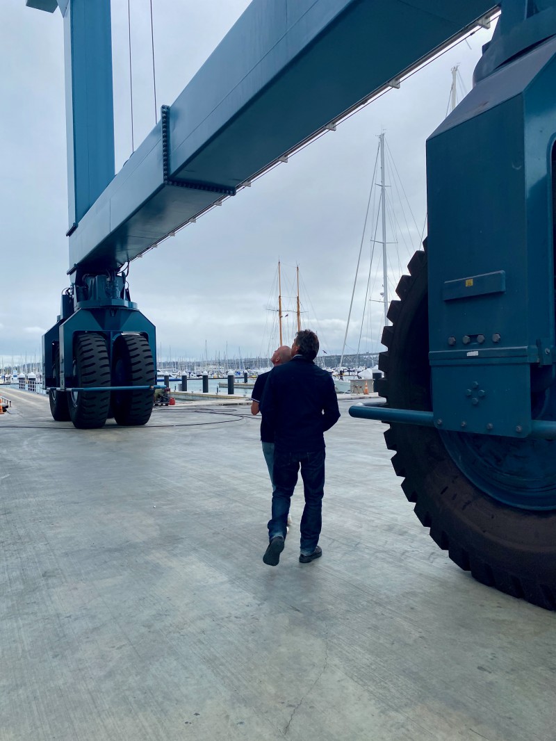 Orams Marine yard tour