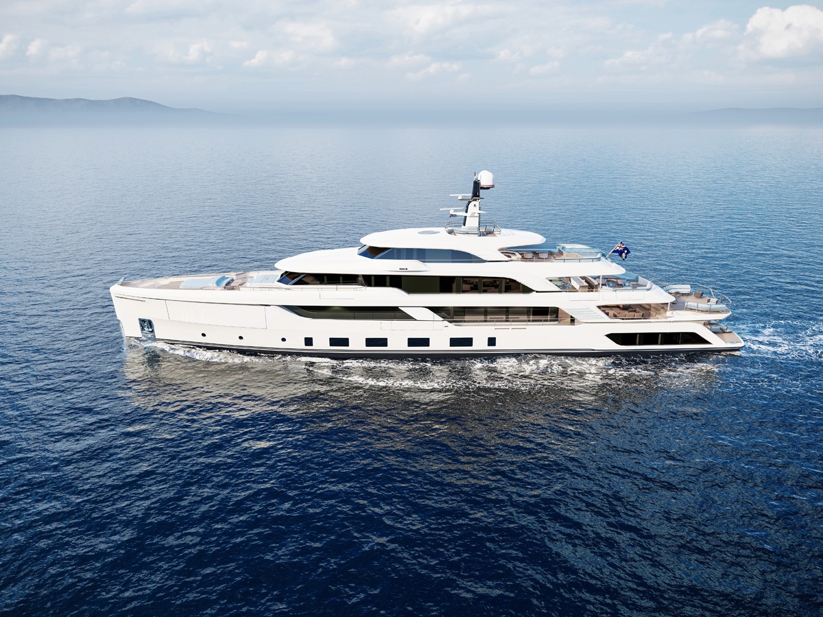 Keel Laid for 60m Alia Yachts’ New Project