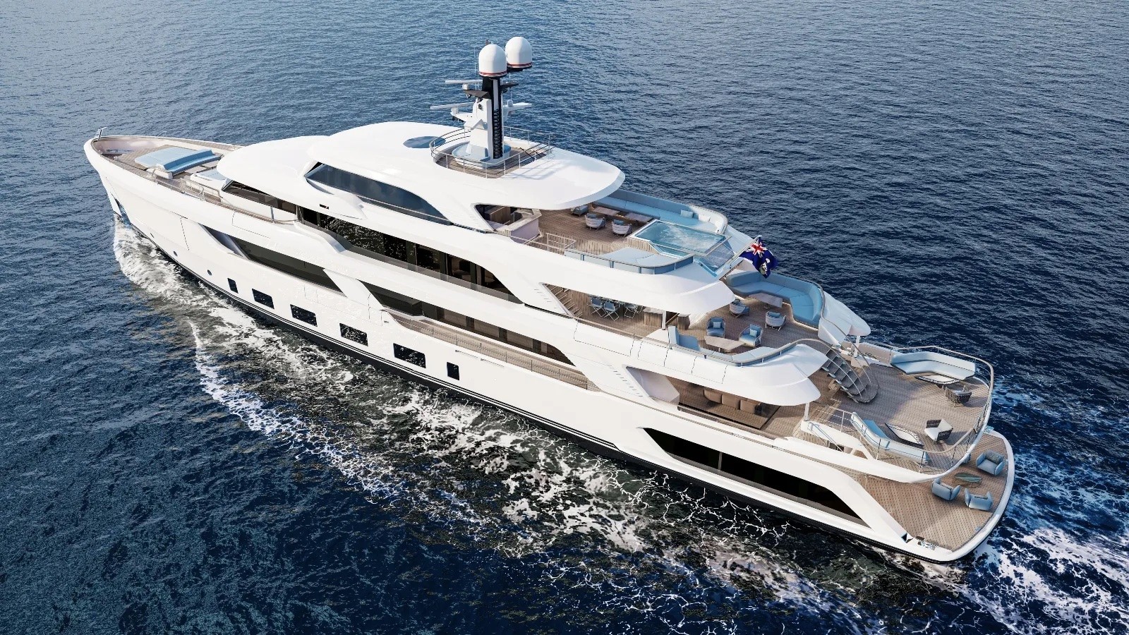 Keel Laid for 60m Alia Yachts’ New Project