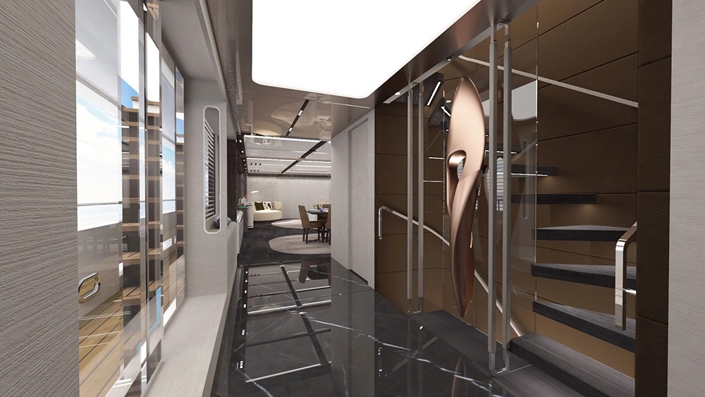 This Rugged 164-Foot Explorer Yacht Can Cover 6,000 Nautical Miles With Elegant Italian Style