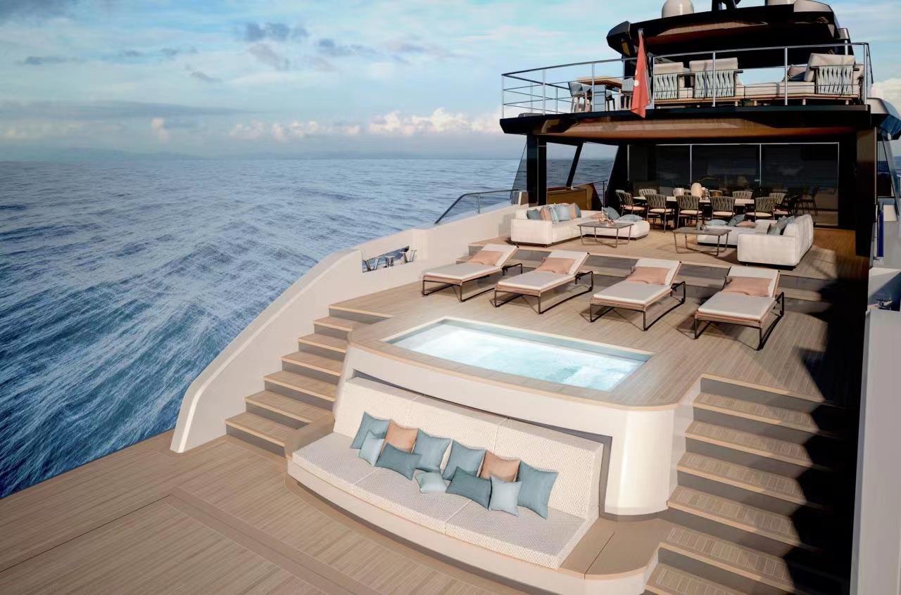 Three Key Features Onboard Alpha Spritz 116 Unveiled by Denison Yachting