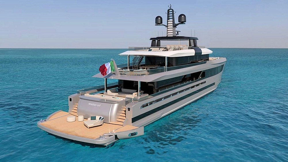 This Rugged 164-Foot Explorer Yacht Can Cover 6,000 Nautical Miles With Elegant Italian Style
