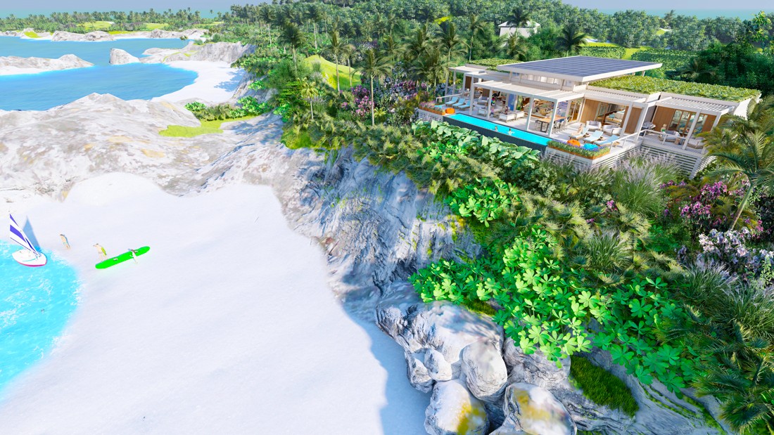 Silent-Resorts and EcoIsland Development To Build the World’s First Fully Sustainable Residence Club in the Bahamas