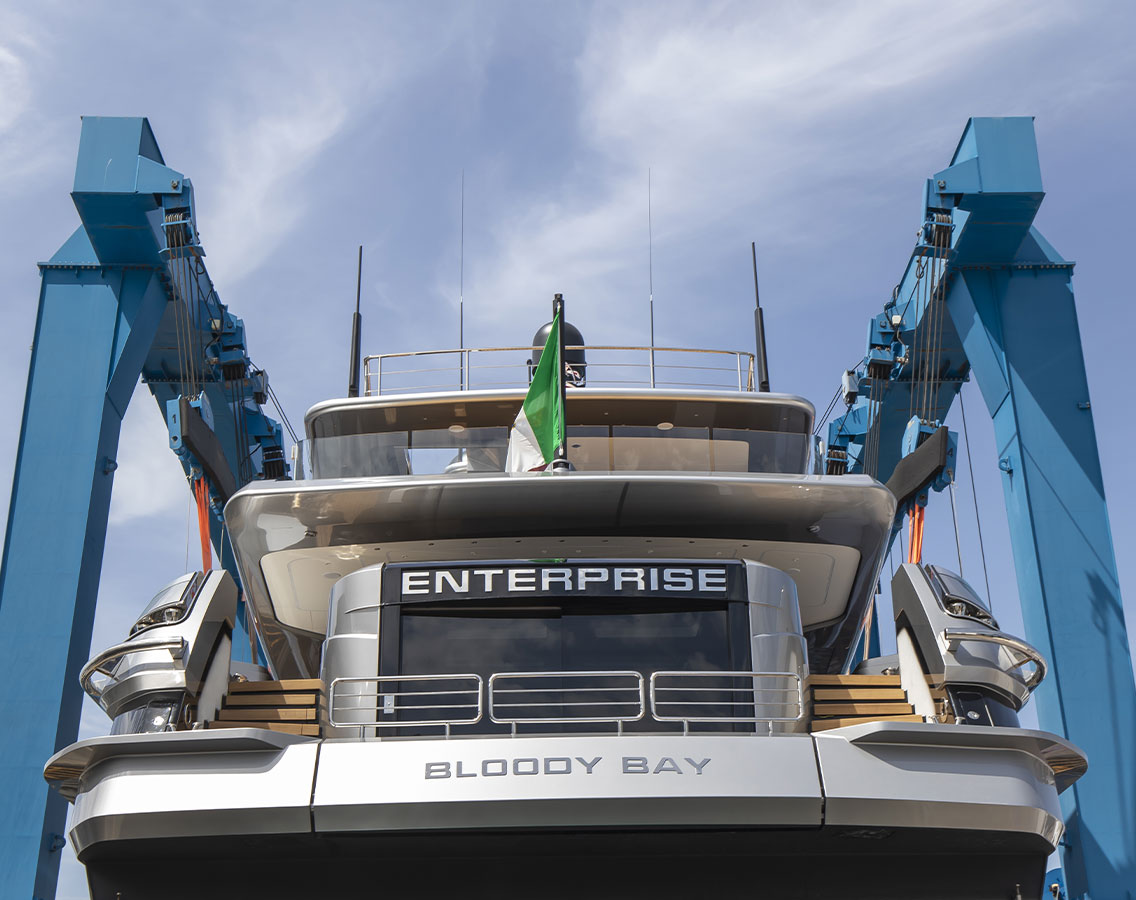 38m Enterprise Launched by Baglietto