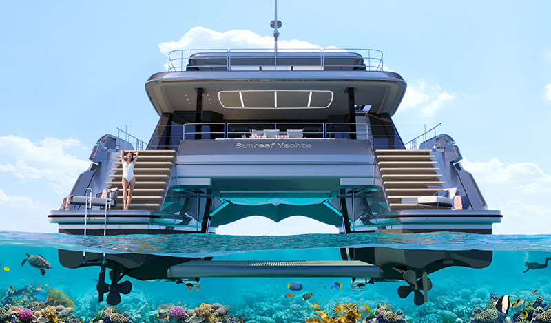 100 Sunreef Power Eco Unveiled by Sunreef Yachts