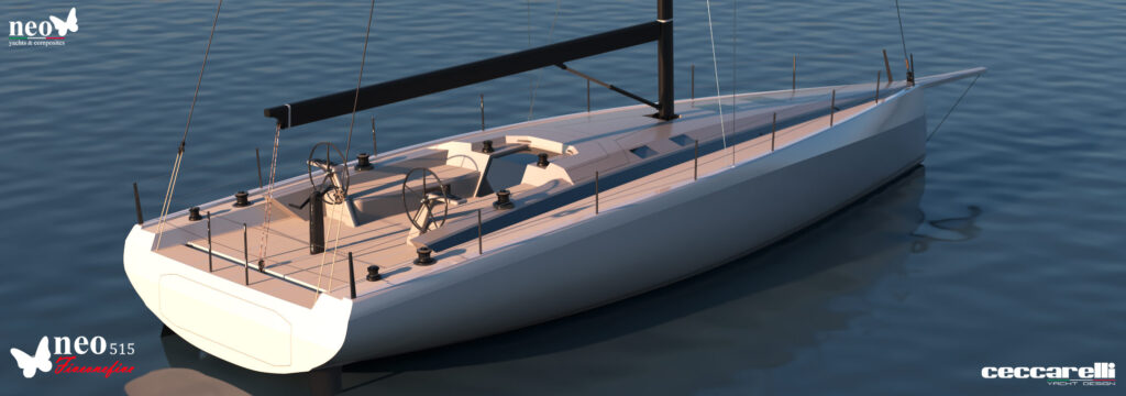 Neo 515 Fiveonefive, the new super-versatile full carbon yacht from Ceccarelli Yacht Design