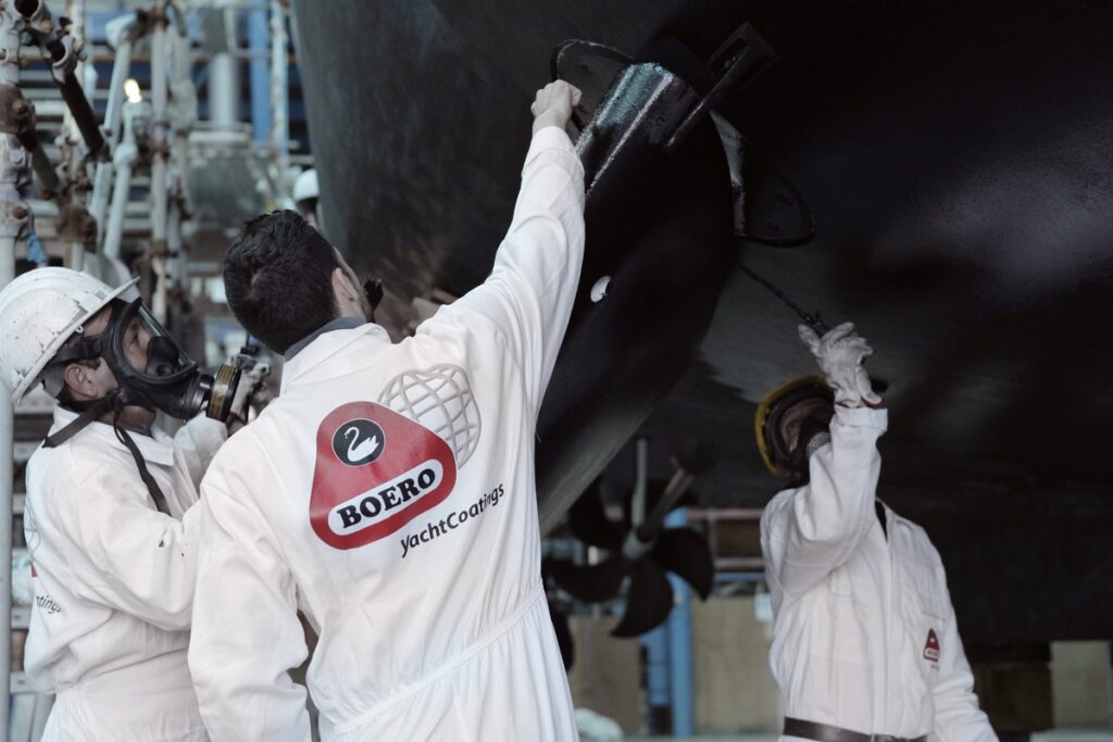 Boero YachtCoatings, the best paints for boat painting and maintenance