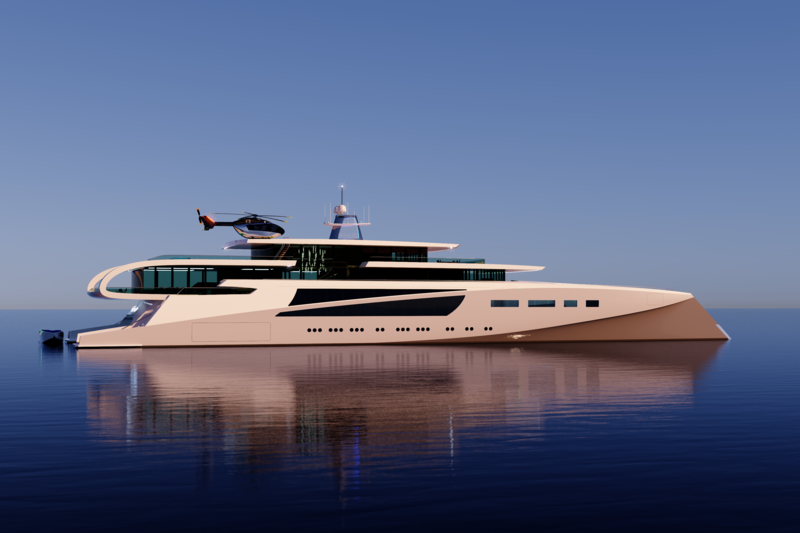 81m Сoncept Project M Unveiled by Nick Stark Design