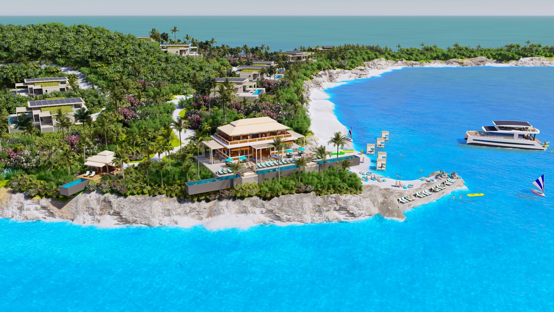 Silent-Resorts and EcoIsland Development To Build the World’s First Fully Sustainable Residence Club in the Bahamas
