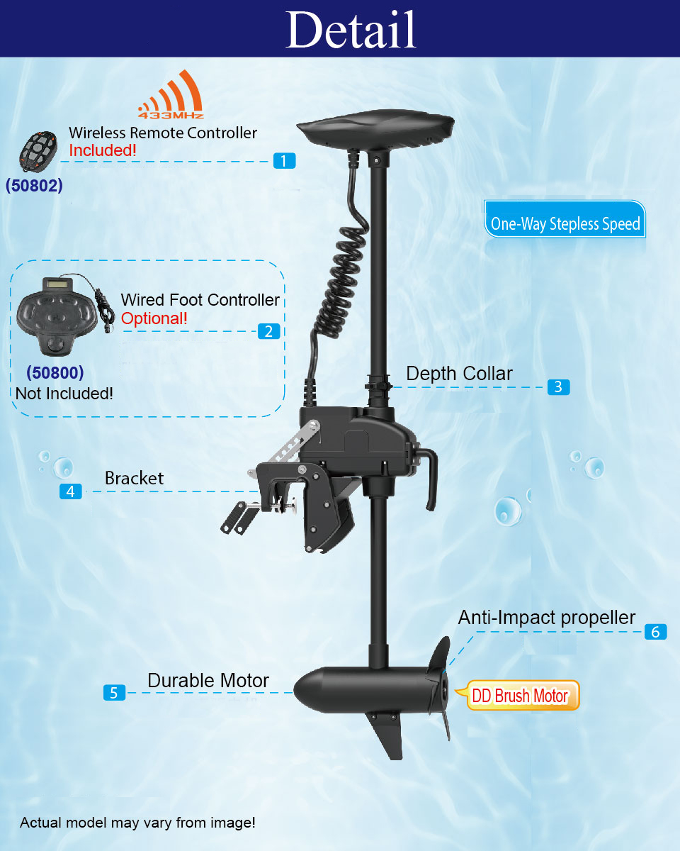 electric trolling motor OSAPIAN SERIES 50706