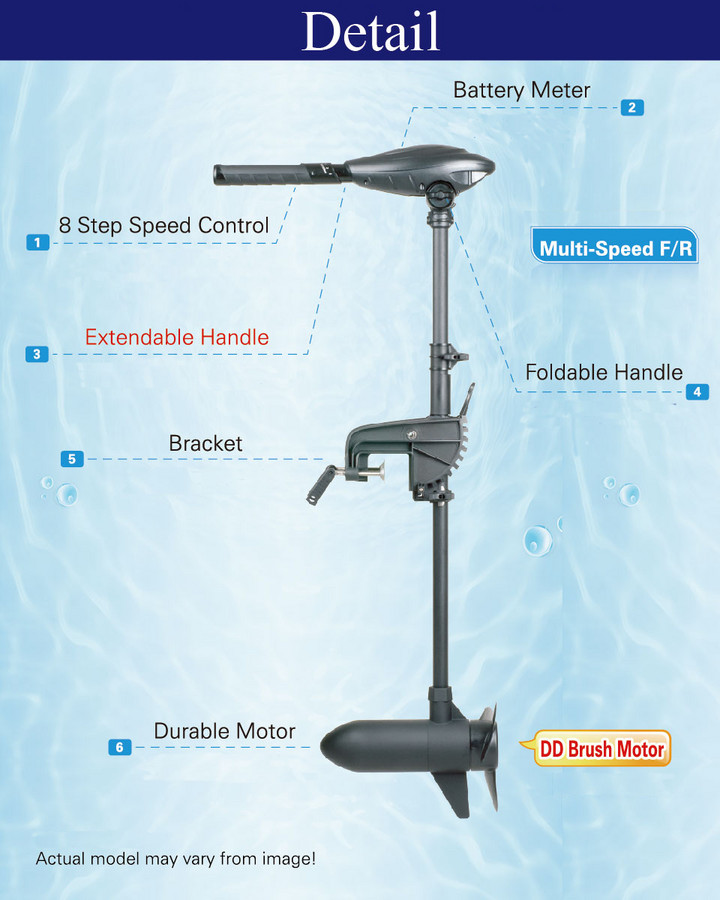 electric trolling motor OSAPIAN SERIES—50701、50702、50703、50727