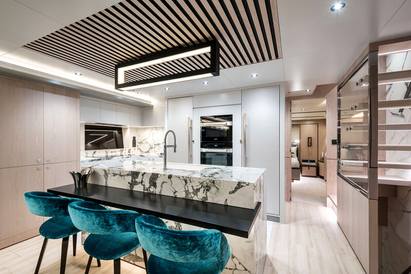 25m FD80 Skyline Launched by Horizon Yachts  YACHT NEWS 25m FD80 Skyline Launched by Horizon Yachts