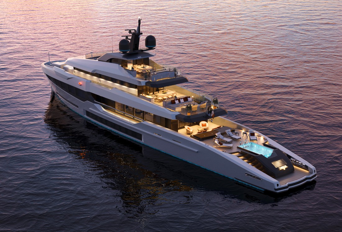 T500 Tethys Explorer Superyacht Unveiled by Tankoa Yachts