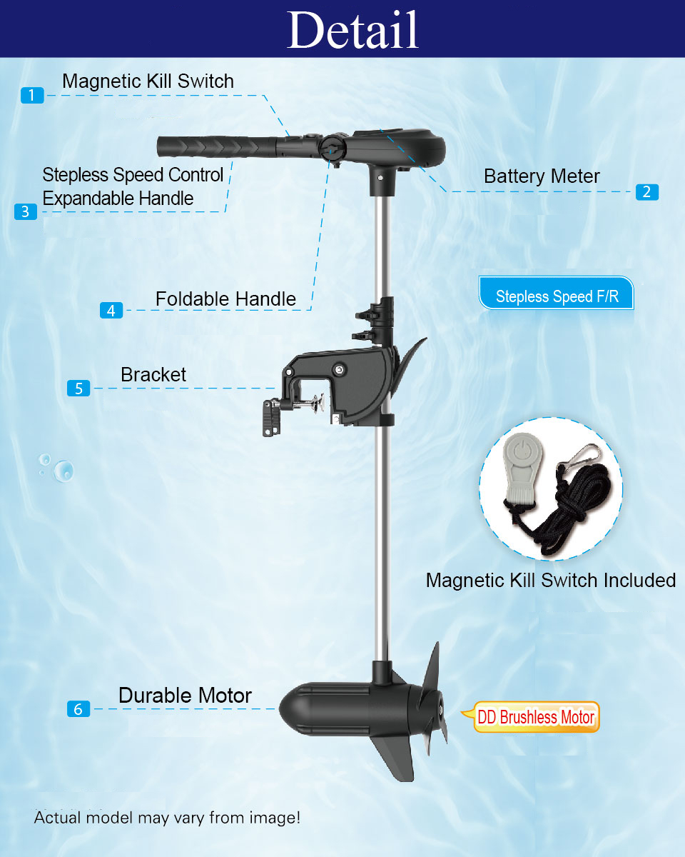 electric outboard BRUSHLESS SERIES—50715、50719、50756