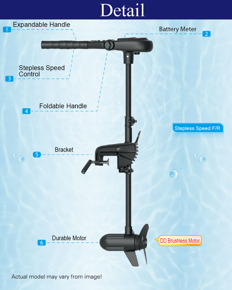 electric outboard BRUSHLESS SERIES—50744、50745