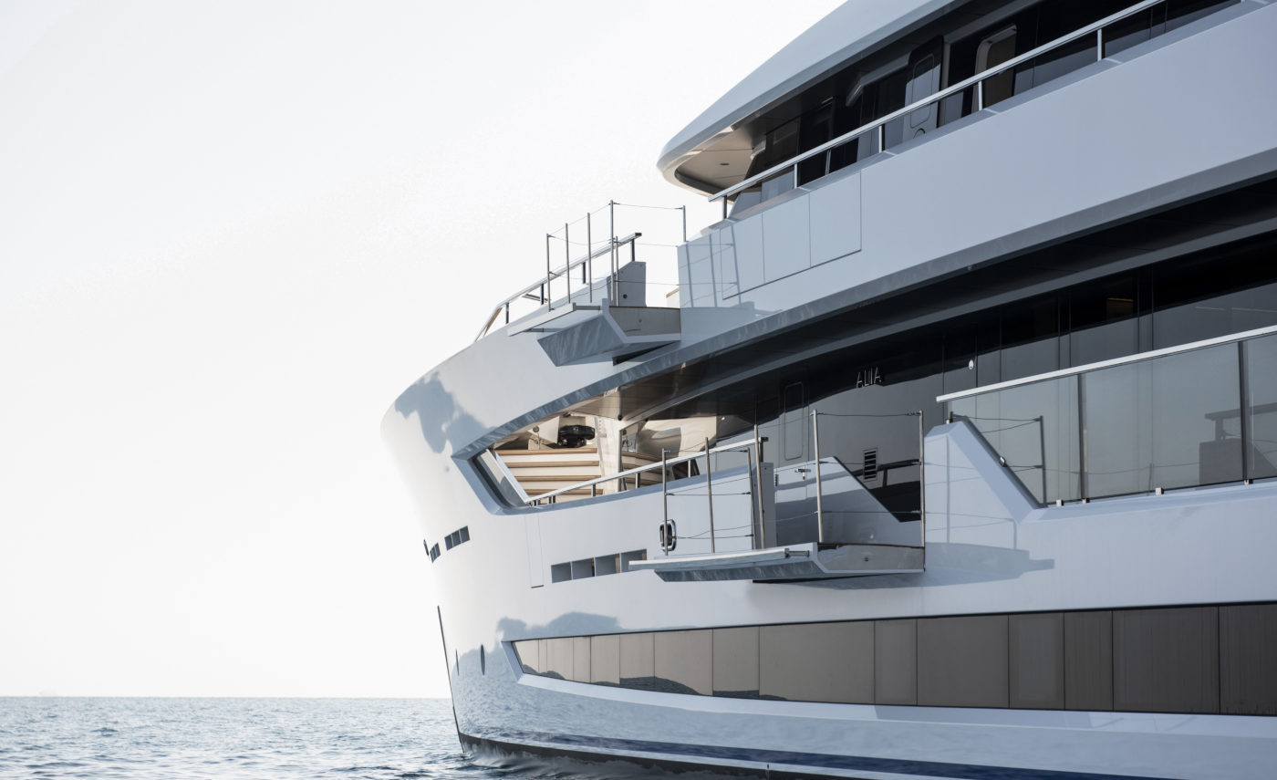 55m Al Waab Celebrates Triple Win at 2022 Boat International Design and Innovation Awards