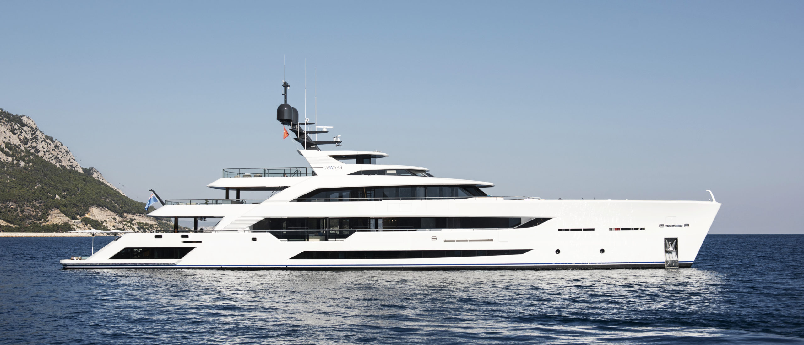 55m Al Waab Celebrates Triple Win at 2022 Boat International Design and Innovation Awards