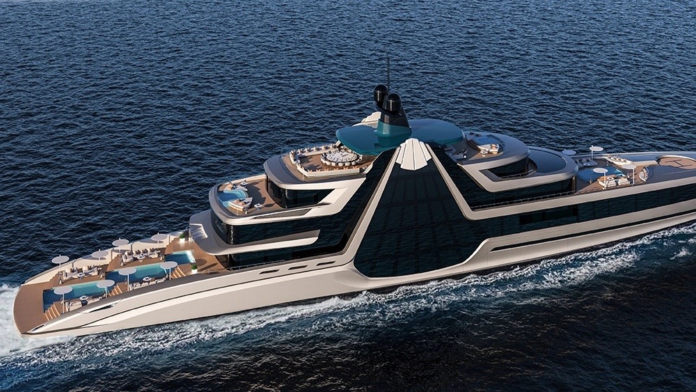 110m Superyacht Concept Revealed by Gabriele Teruzzi Yachts and Design