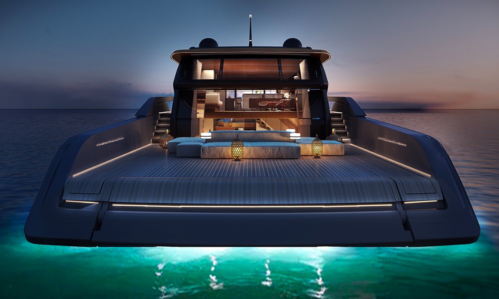 First Smart Performance Open Coupè SP110 to Be Built by Sanlorenzo In Collaboration With Studio Arnaboldi