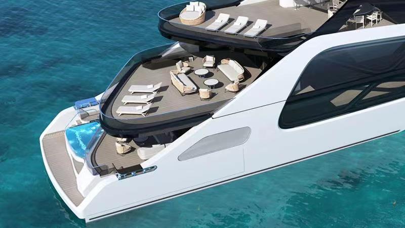 Onda: 50m trimaran concept unveiled