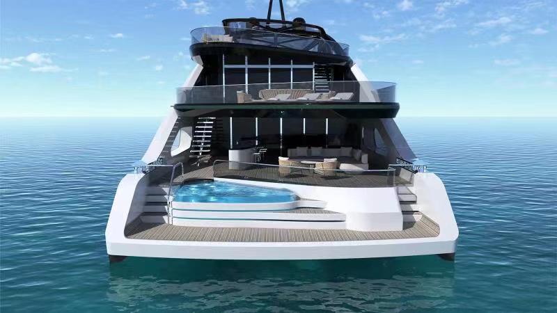 Onda: 50m trimaran concept unveiled