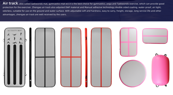inflatable air track