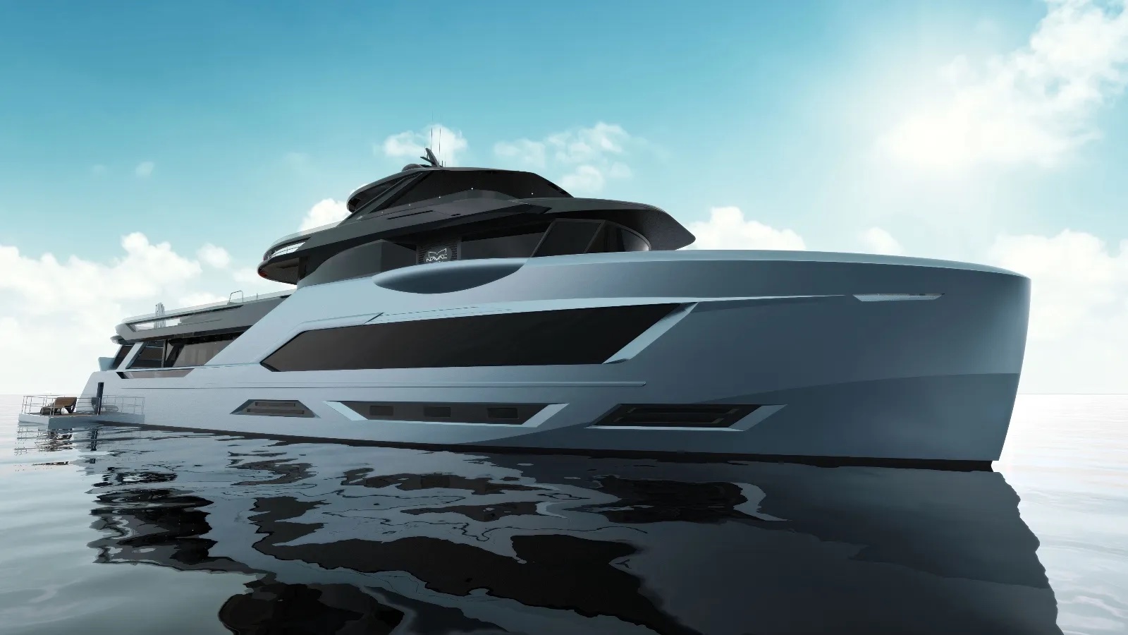 42m LXT140 Revealed by Naval Yachts